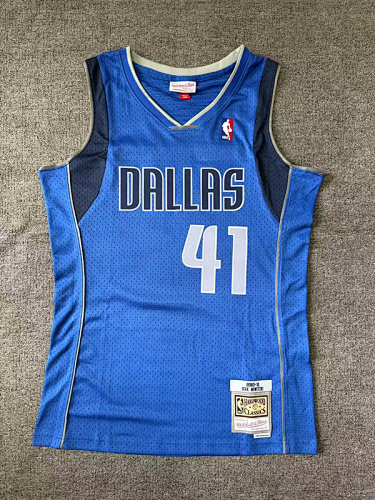 10-11 Dallas Mavericks Retro Jersey S-2XL