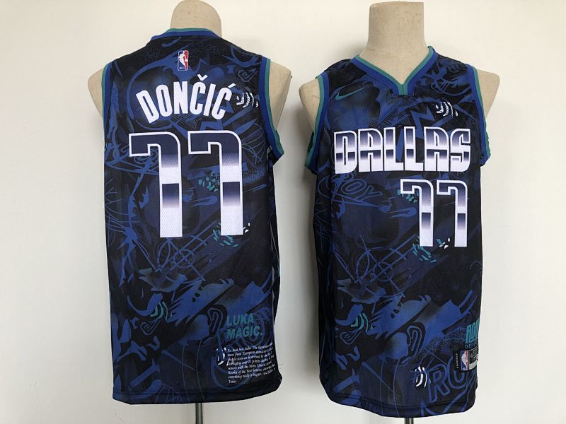 Dallas Mavericks Embroidery Jersey S-2XL