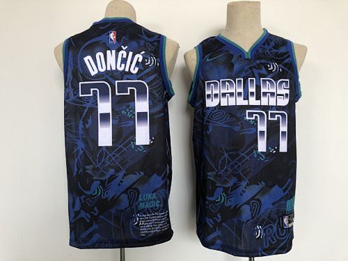 Dallas Mavericks Embroidery Jersey S-2XL