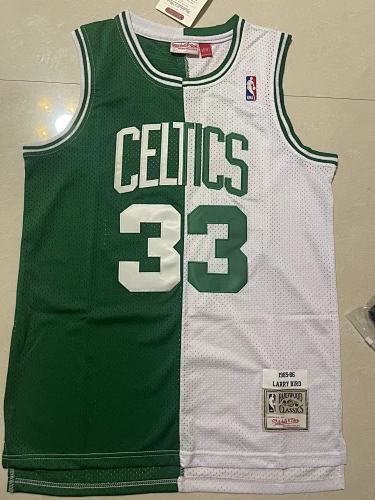 85-86 Celtics Retro Embroidery Jersey S-2XL