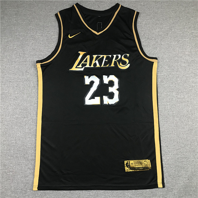 Lakers Embroidery Jersey S-2XL