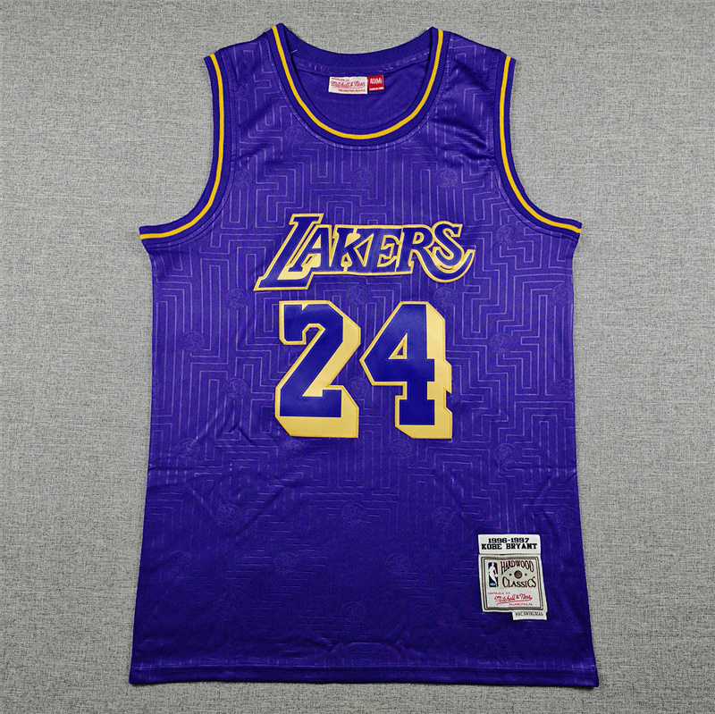 Lakers Embroidery Jersey S-2XL