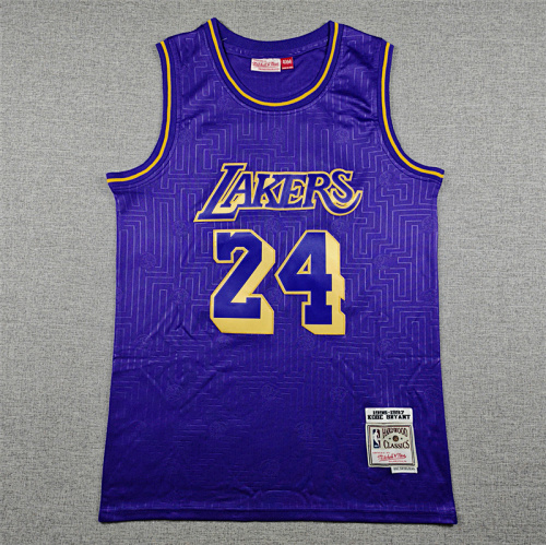 Lakers Embroidery Jersey S-2XL