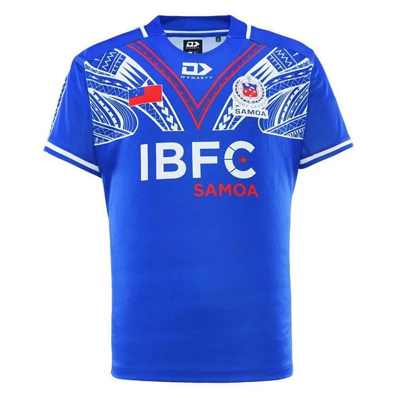 Samoan Warriors Home Rugby Jersey S-5XL