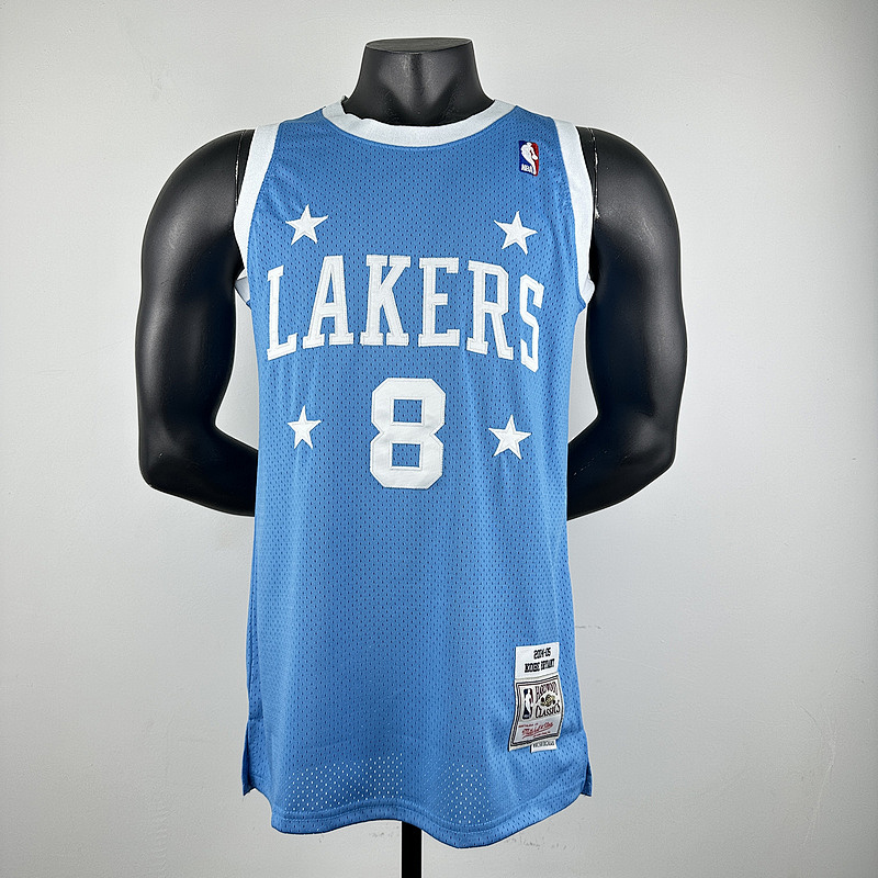 04-05 Lakers Retro Embroidery Jersey S-2XL