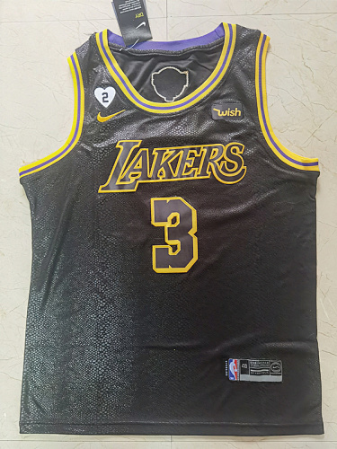 Lakers Embroidery Jersey S-2XL