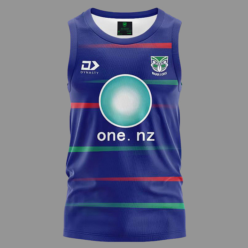 Zealand Warriors Vest Rugby Jersey S-3XL S-3XL