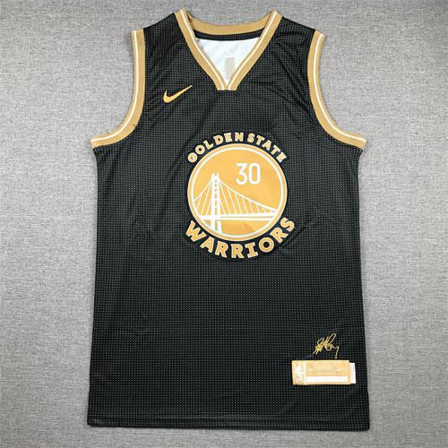 Warriors Embroidery Jersey S-2XL