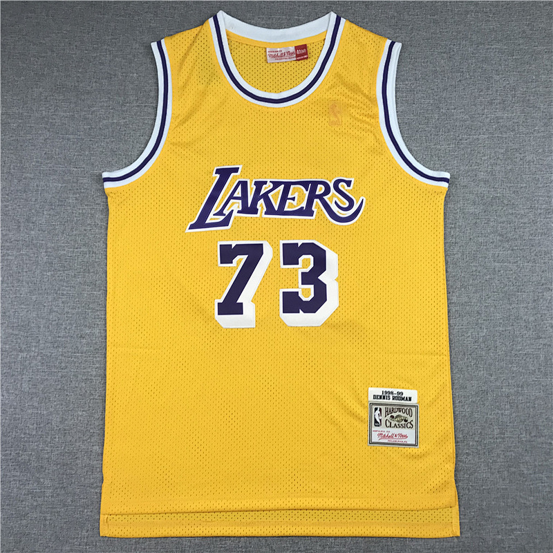 98-99 Lakers Retro Embroidery Jersey S-2XL