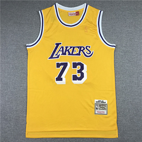 98-99 Lakers Retro Embroidery Jersey S-2XL