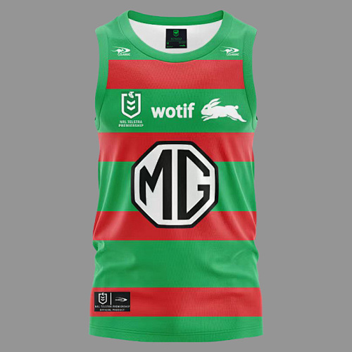 South Sydney Rabbitohs Vest Rugby S-3XL S-3XL