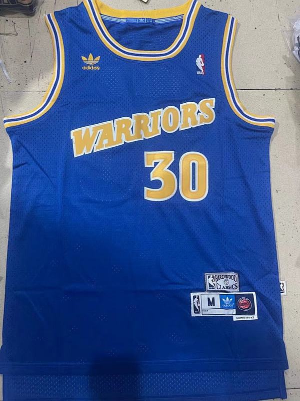 Warriors Embroidery Jersey S-2XL