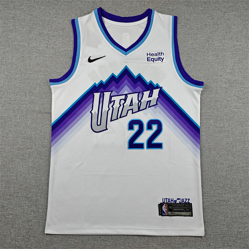 Utah Jazz Embroidery Jersey S-2XL