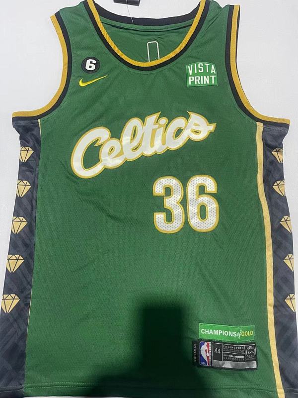 Celtics Embroidery Jersey S-2XL