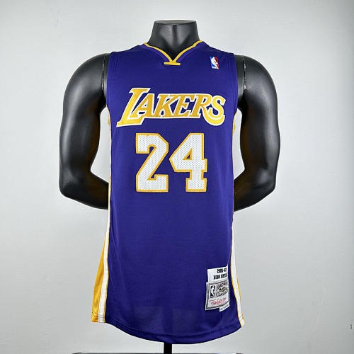 00-01 Lakers Retro Embroidery Jersey S-2XL