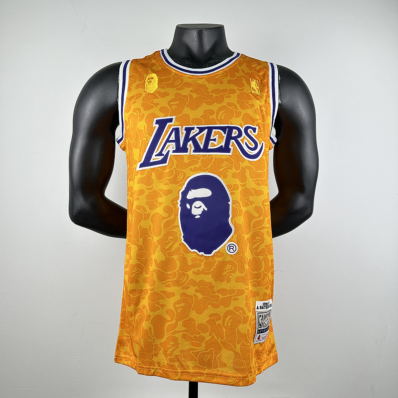 96-97 Lakers Retro Embroidery Jersey S-2XL