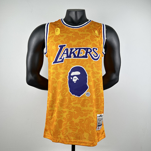 96-97 Lakers Retro Embroidery Jersey S-2XL