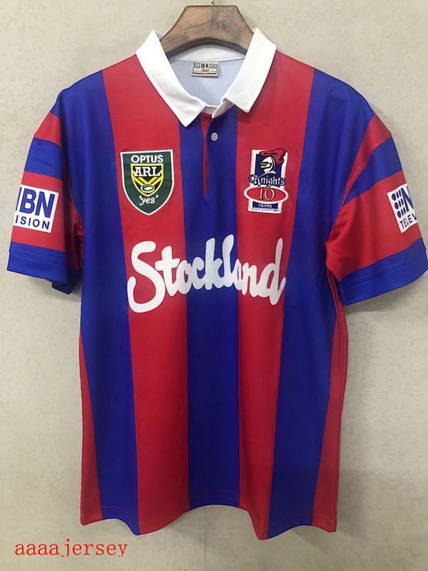 Newcastle Knights Retro Rugby Jerseys S-5XL S-5XL