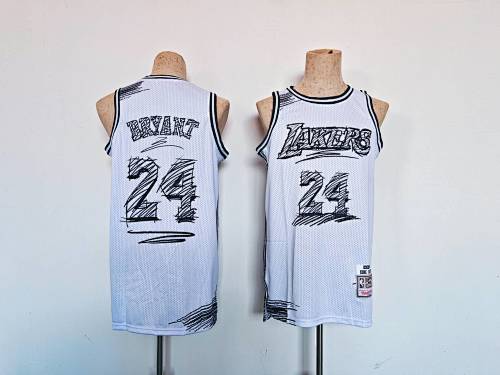 Lakers Embroidery Jersey S-2XL