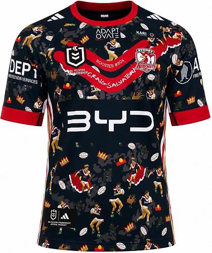 Sydney Roosters Rugby Jersey S-5XL S-5XL