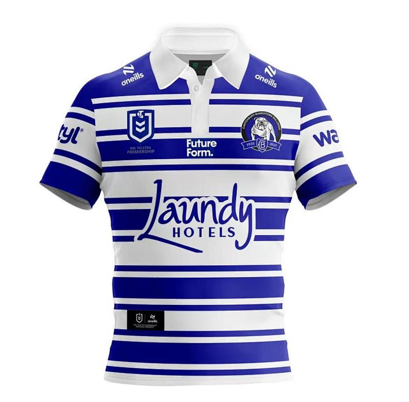 Canterbury-Bankstown Bulldogs Polo Rugby Jersey S-5XL Polo