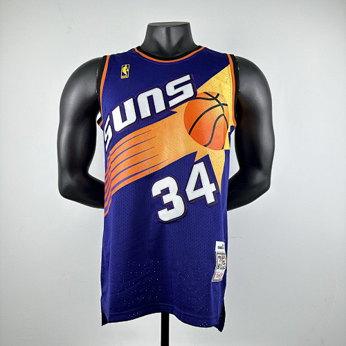 92-93 Suns Retro Embroidery Jersey S-2XL
