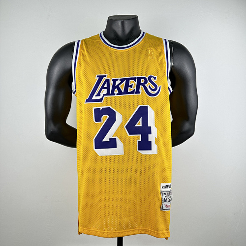 07-08 Lakers Retro Embroidery Jersey S-2XL