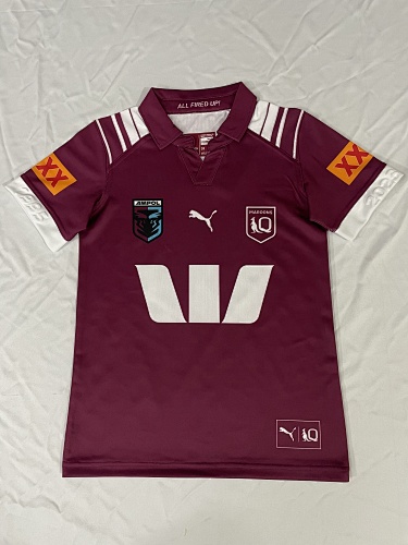 Qld Maroons Kids Home Rugby Jersey 16 -26