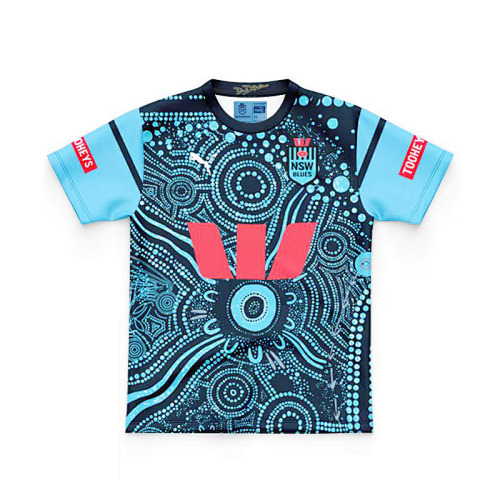 Nsw Blues Kids Rugby Jersey 16 -26
