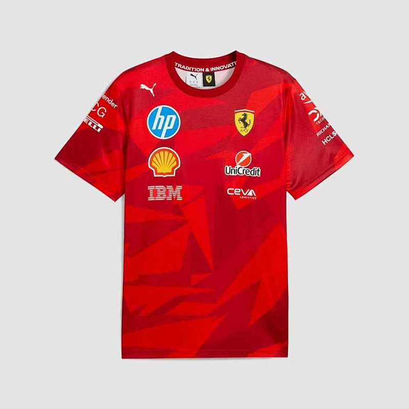 Scuderia Ferrari Racing Jersey S-5XL S-5XL