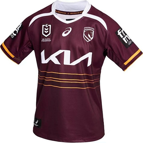 Brisbane Broncos Home Rugby Jersey S-5XL