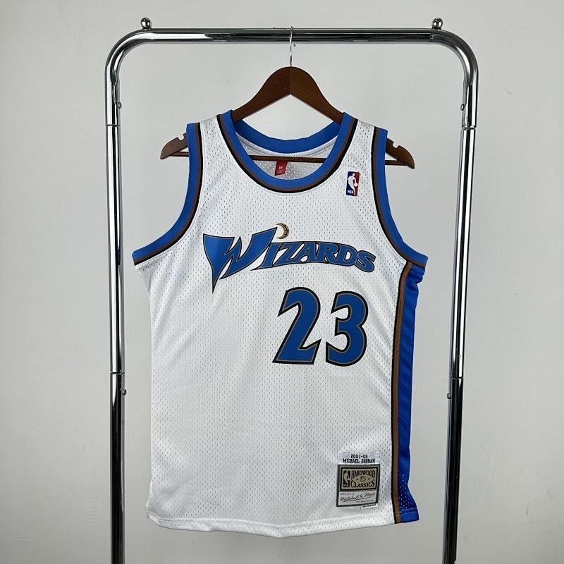 01-02 Wizards Retro Jersey S-2XL