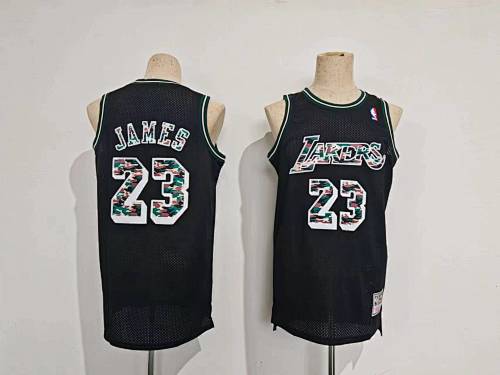 Lakers Retro Embroidery Jersey S-2XL