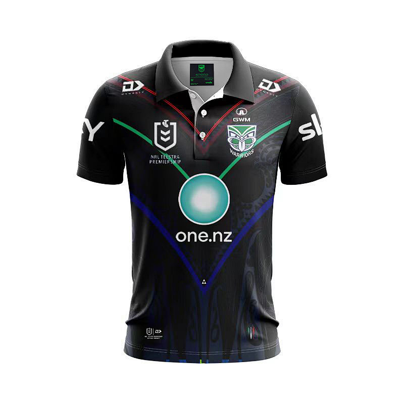 Warriors Polo Rugby Jersey S-5XL Polo S-5XL