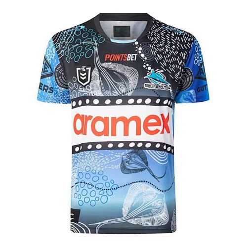 Cronulla-Sutherland Sharks Rugby Jerseys S-5XL S-5XL