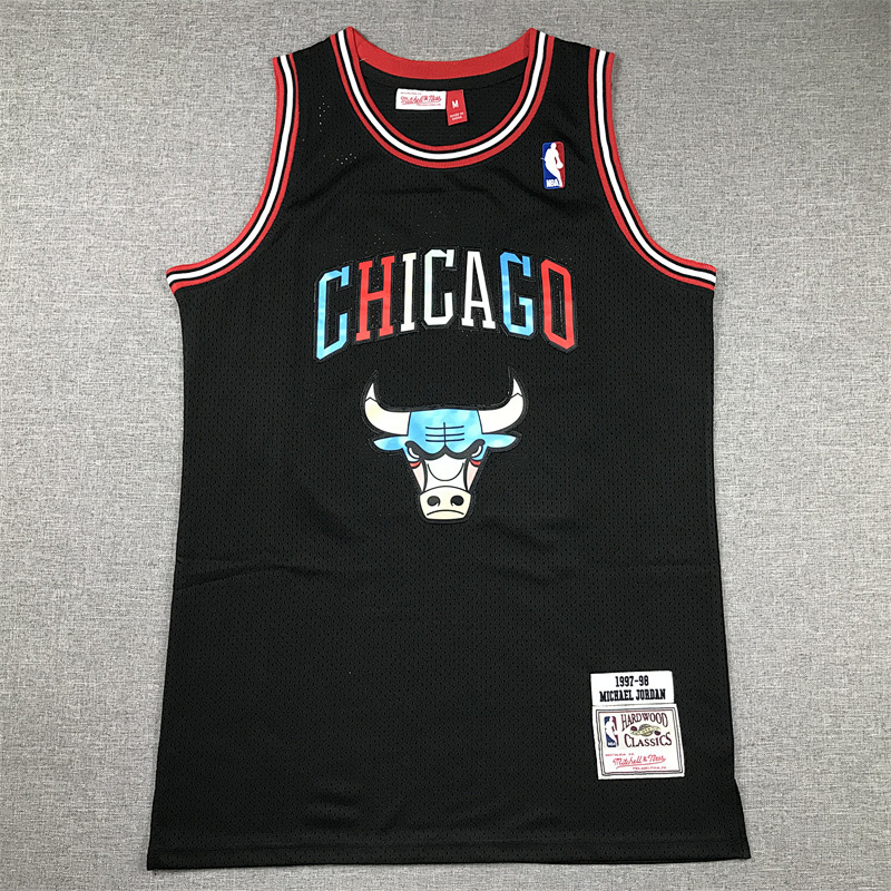 Bulls Embroidery Jersey S-2XL