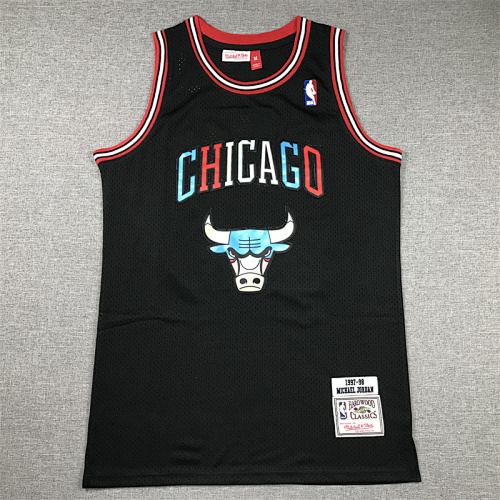 Bulls Embroidery Jersey S-2XL