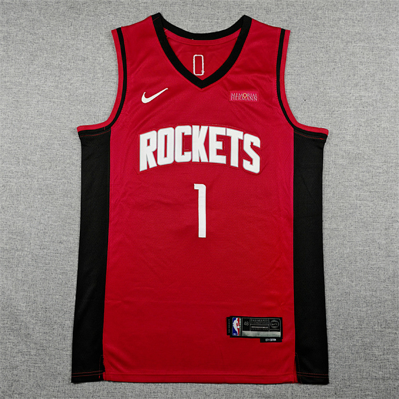 Rockets Embroidery Jersey S-2XL
