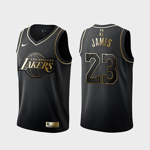 Lakers Embroidery Jersey S-2XL