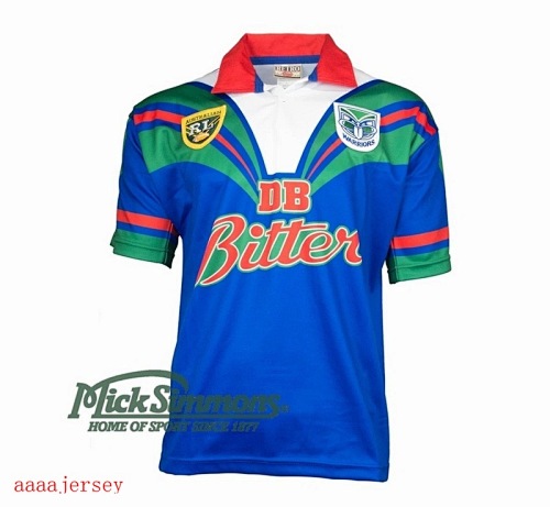 Zealand Warriors Retro Rugby Jersey S-5XL S-5XL