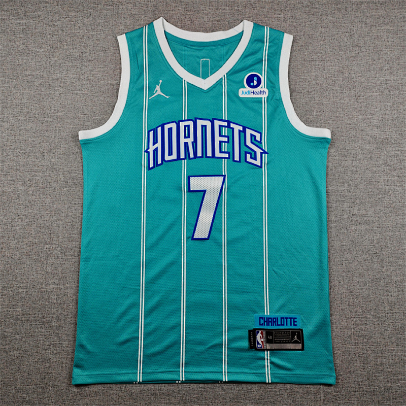 Hornets Embroidery Jersey S-2XL