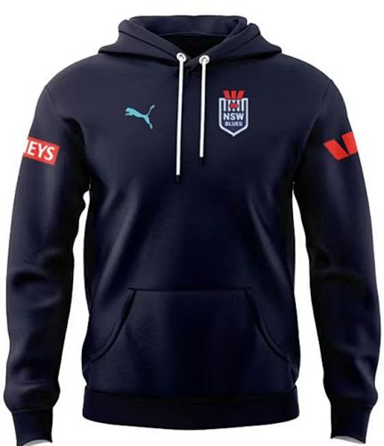 Nsw Blues Embroidery Hoodie S-3XL