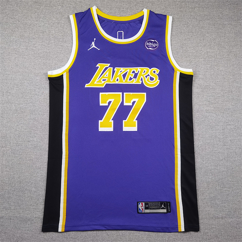 Lakers Embroidery Jersey S-2XL