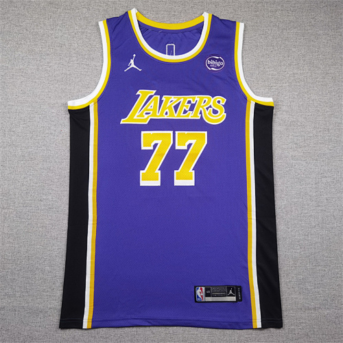 Lakers Embroidery Jersey S-2XL