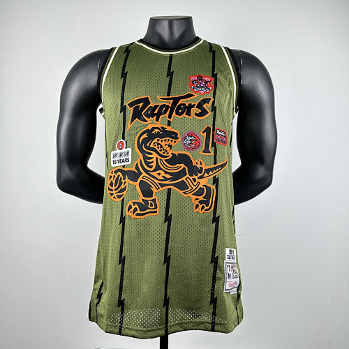 98-99 Raptors Retro Embroidery Jersey S-2XL