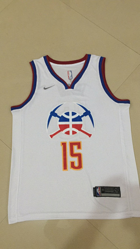 Nuggets Embroidery Jersey S-2XL