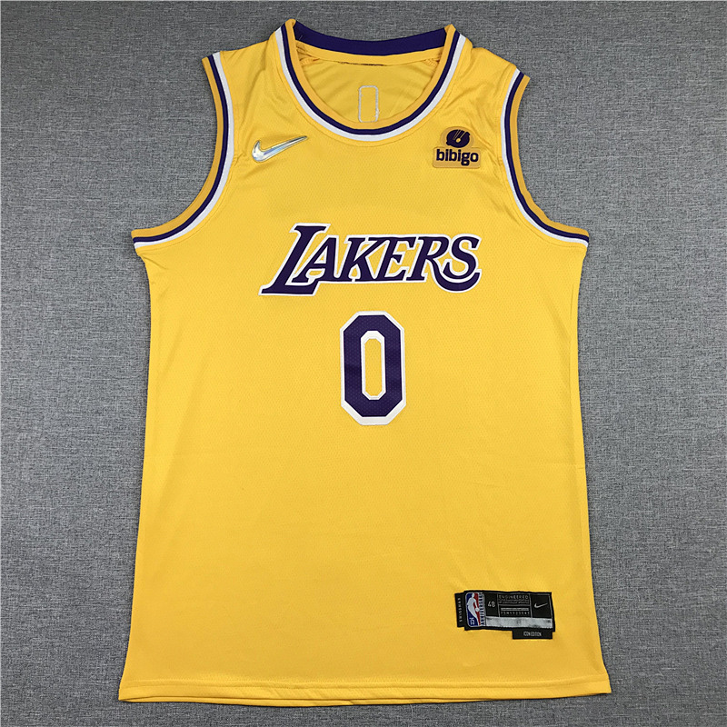 Lakers Embroidery Jersey S-2XL