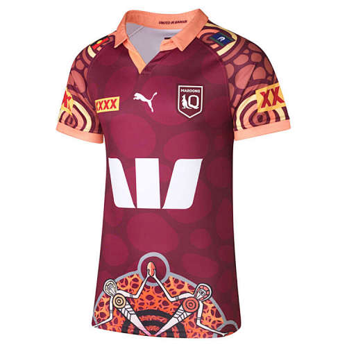 Qld Maroons Polo Rugby Jerseys S-5XL PoloS-5XL