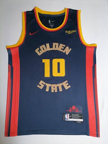 Warriors City Edition Embroidery Jersey S-2XL