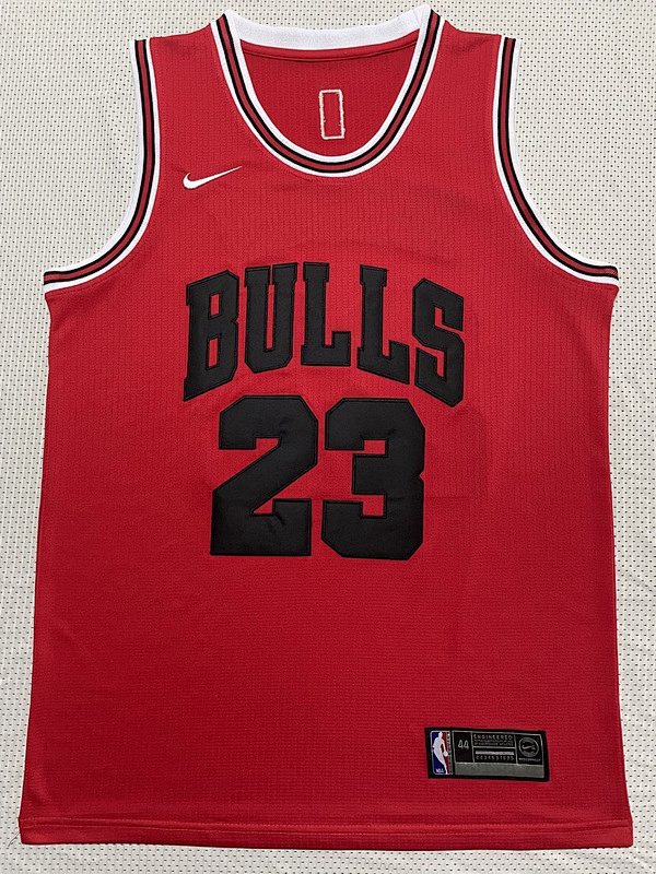 Bulls Embroidery Jersey S-2XL